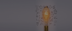 pancarta con un foco